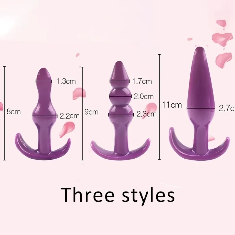 plug anal femme taille progressive