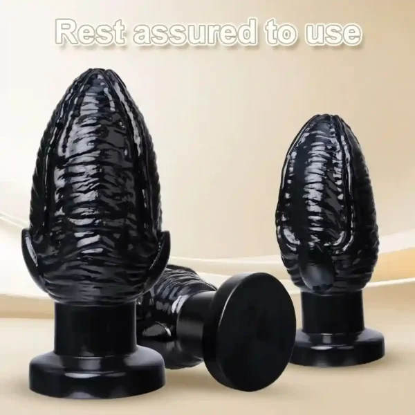 plug anal fist pvc texturé sécurisé