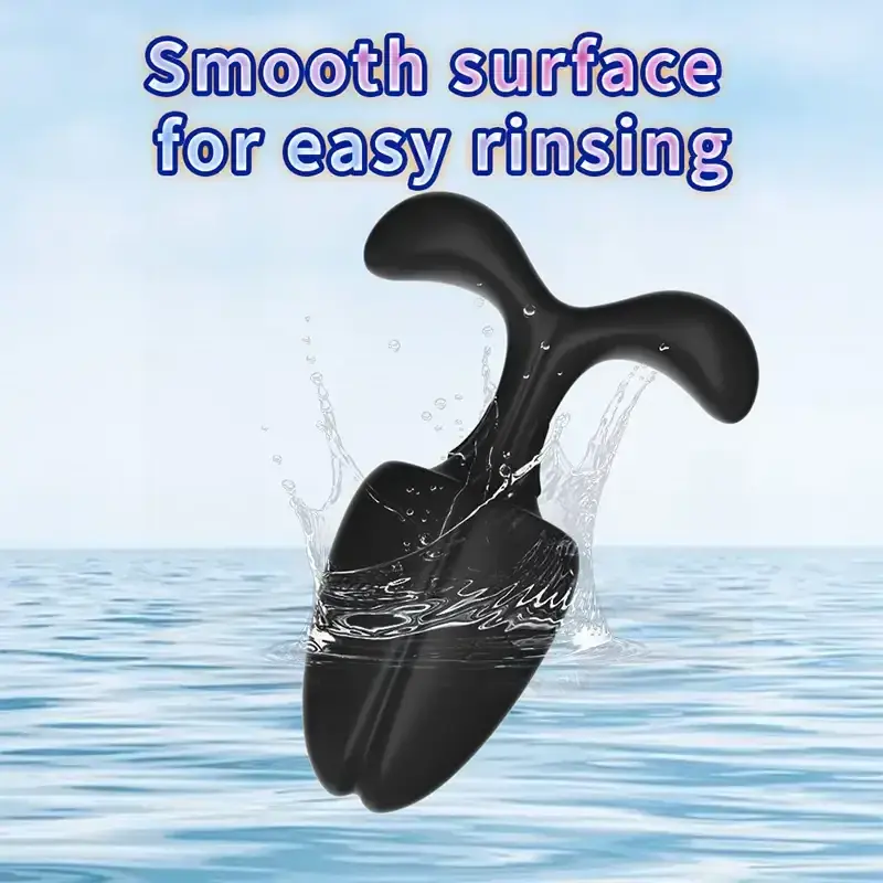 plug anal forme champignon texture silicone