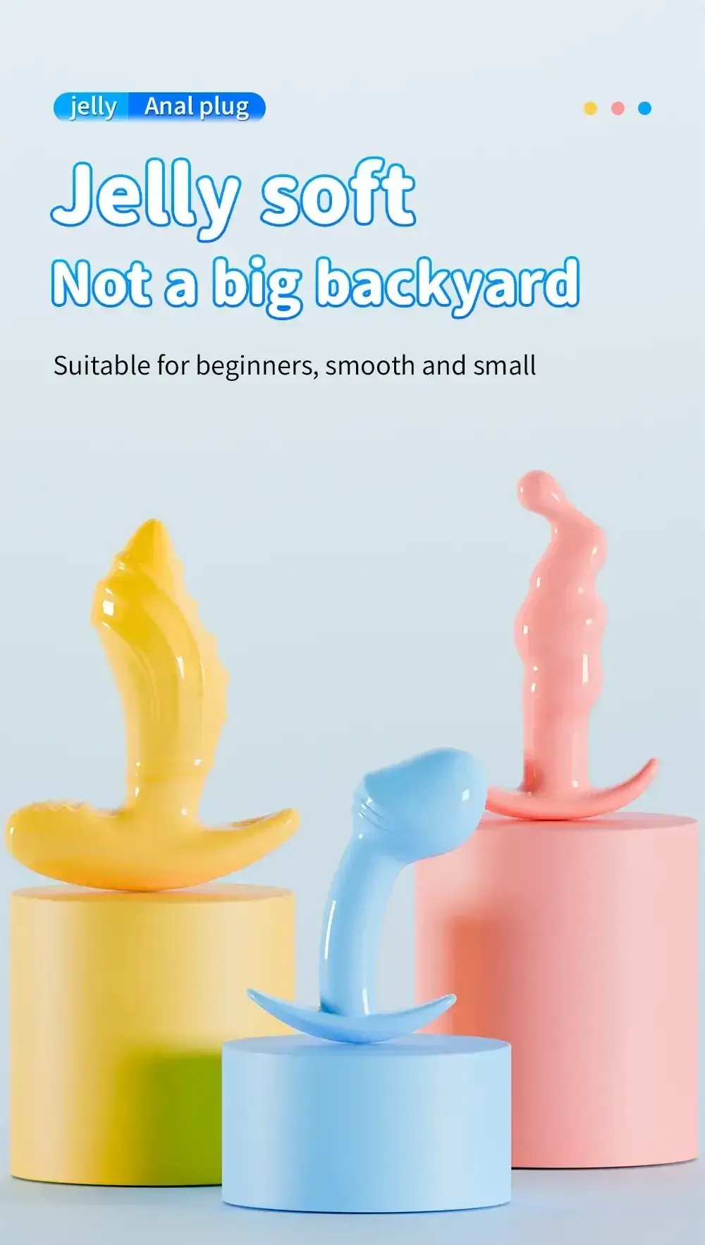 plug anal forme ovoide silicone
