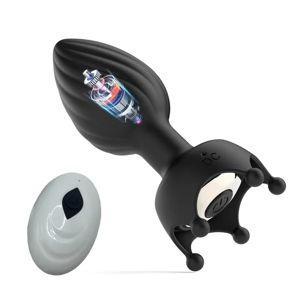 plug anal forme phallique vibrant