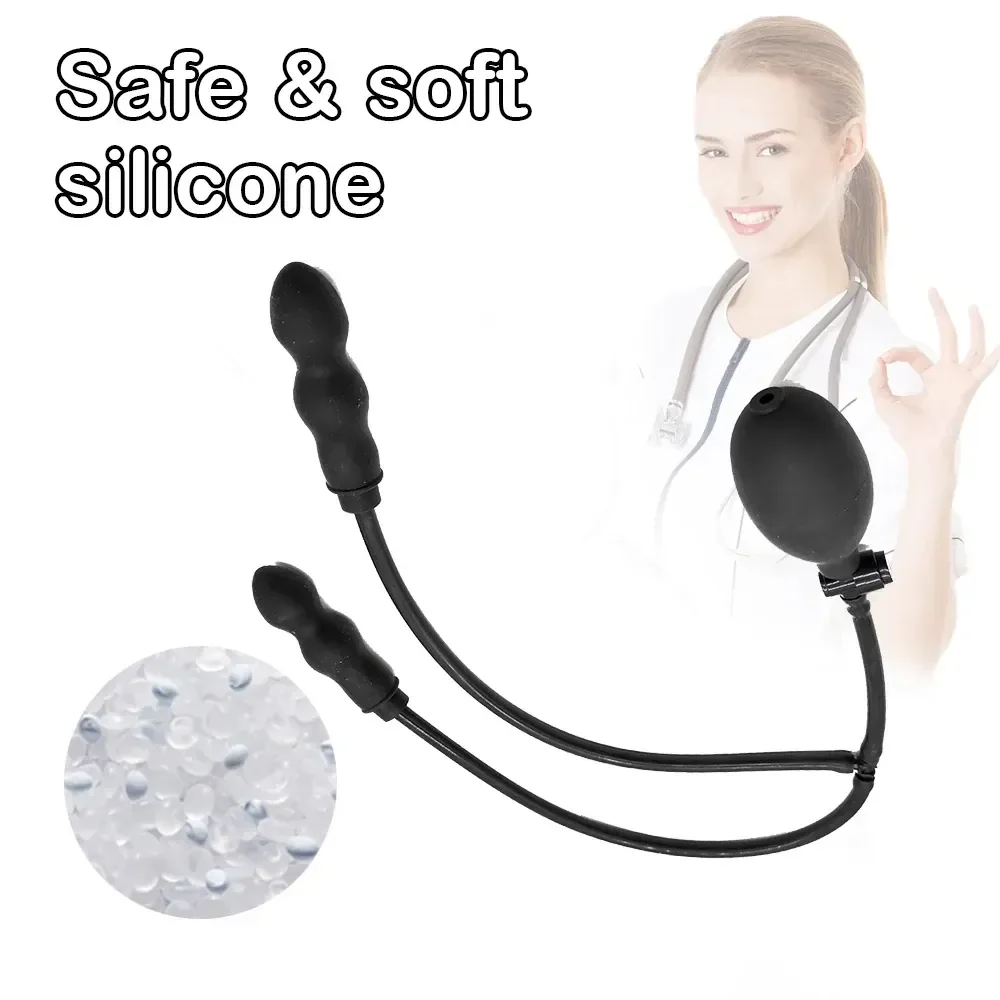 plug anal gonflable confortable doux
