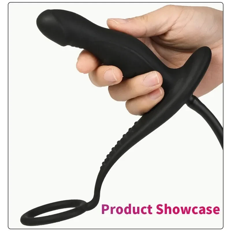 plug anal gonflable double stimulation