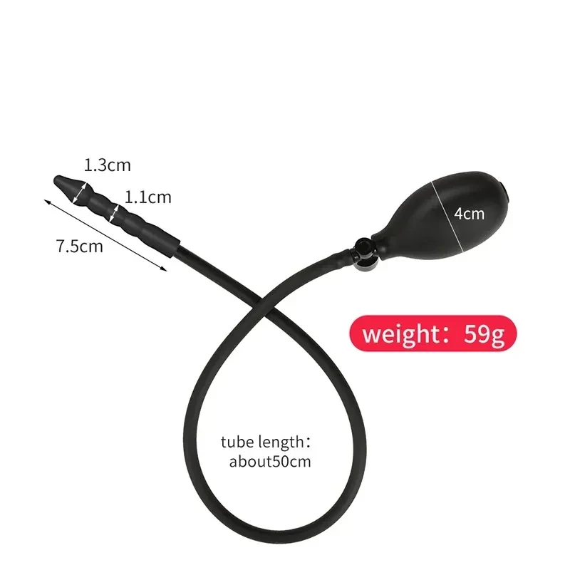 plug anal gonflable doux au toucher