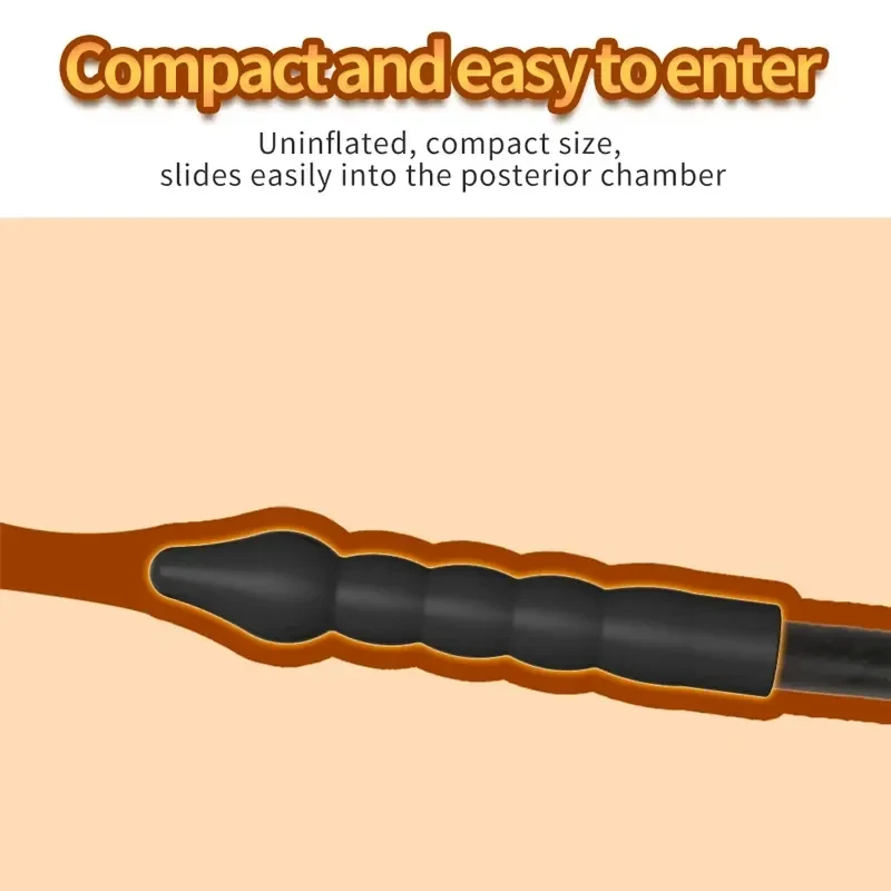 plug anal gonflable expansion progressive polypropylene