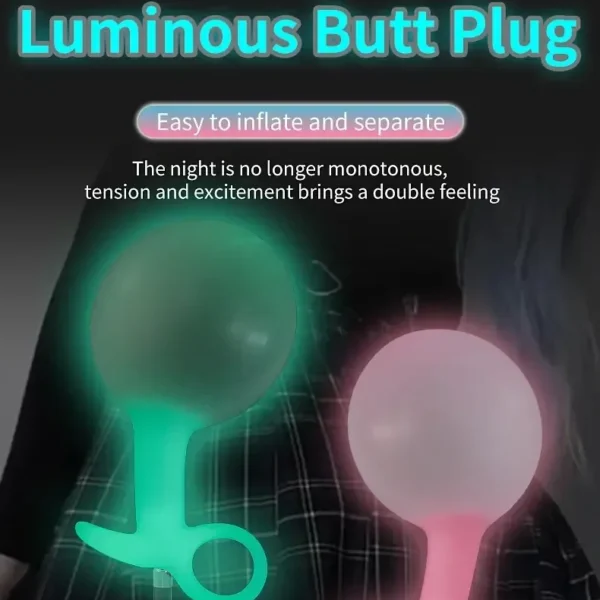 plug anal gonflable facile insertion