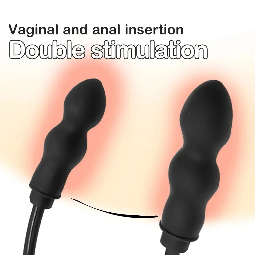 plug anal gonflable facile nettoyage