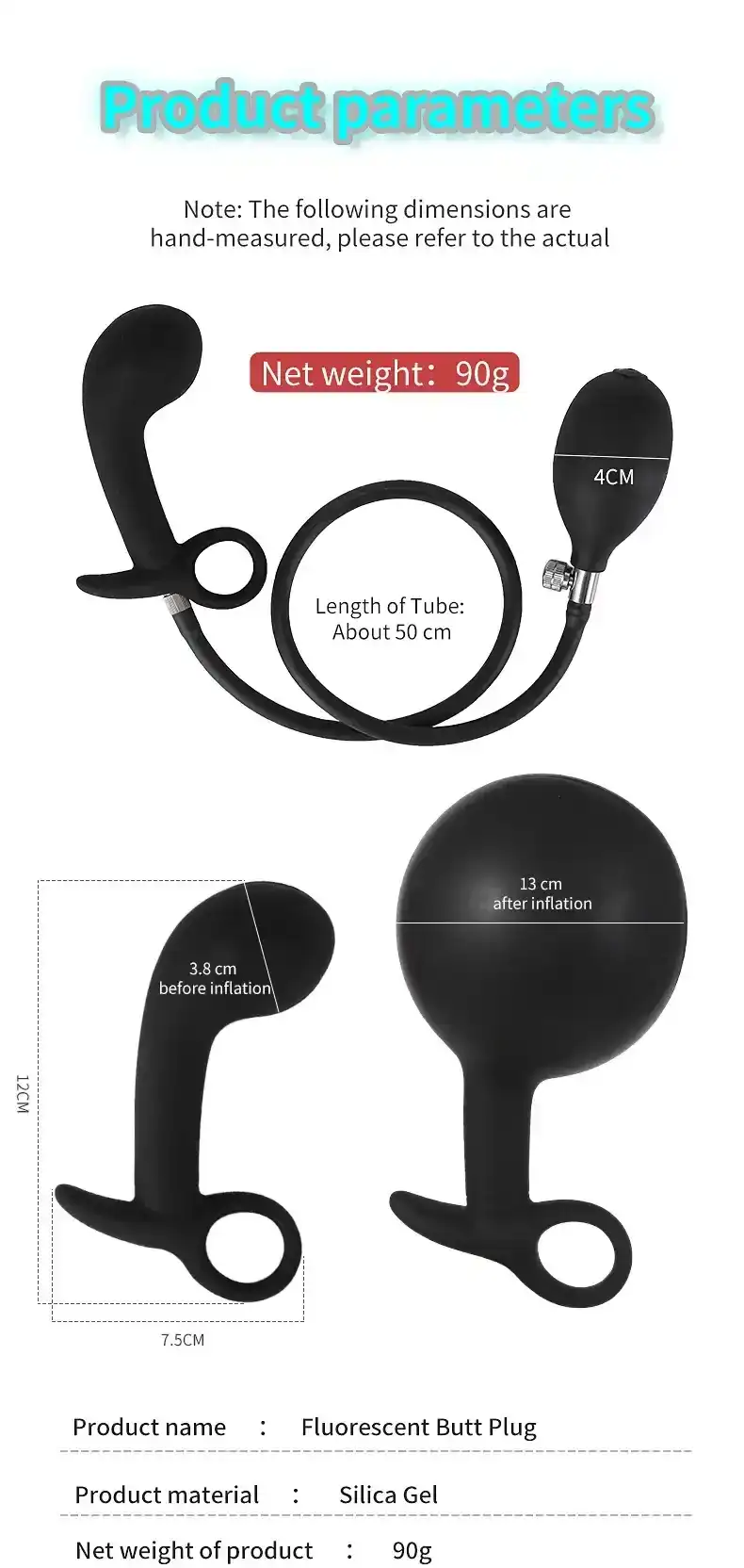 plug anal gonflable pour couple