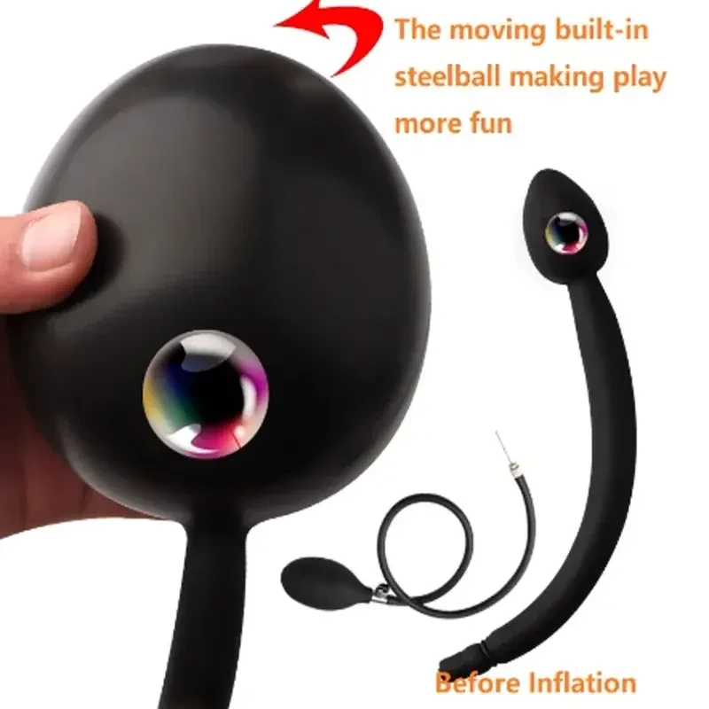 plug anal gonflable pour expansion douce
