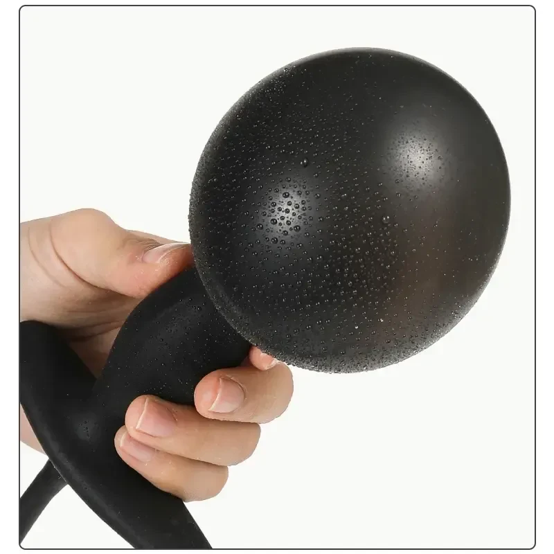 plug anal gonflable texture homme