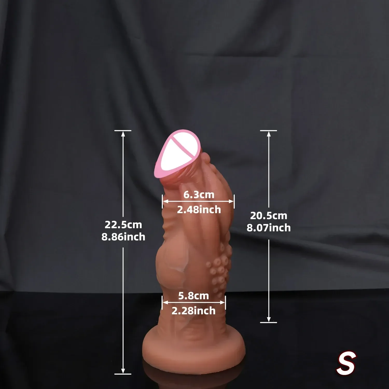 plug anal incurve silicone medical