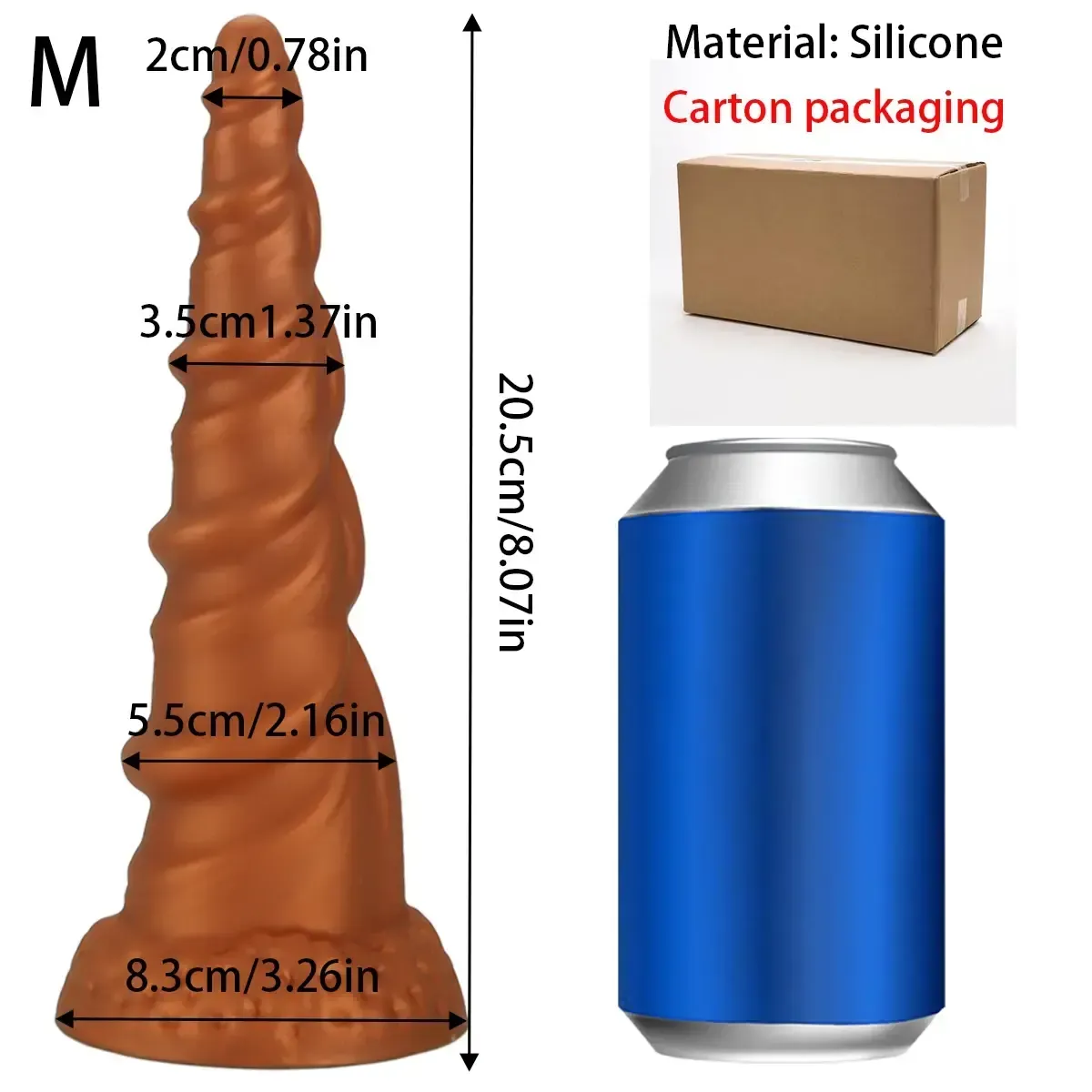 plug anal large en silicone souple