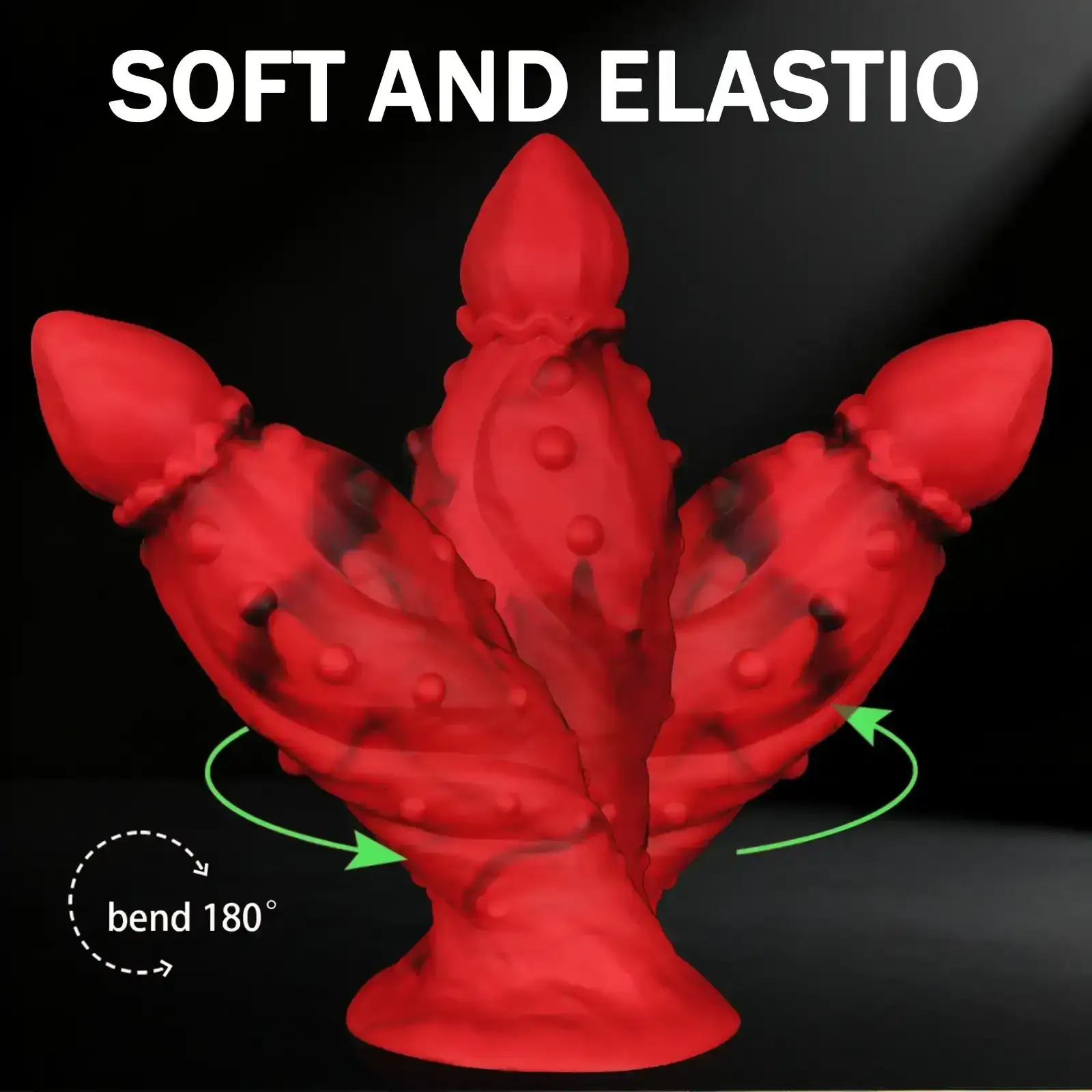 plug anal large silicone ventouse puissante