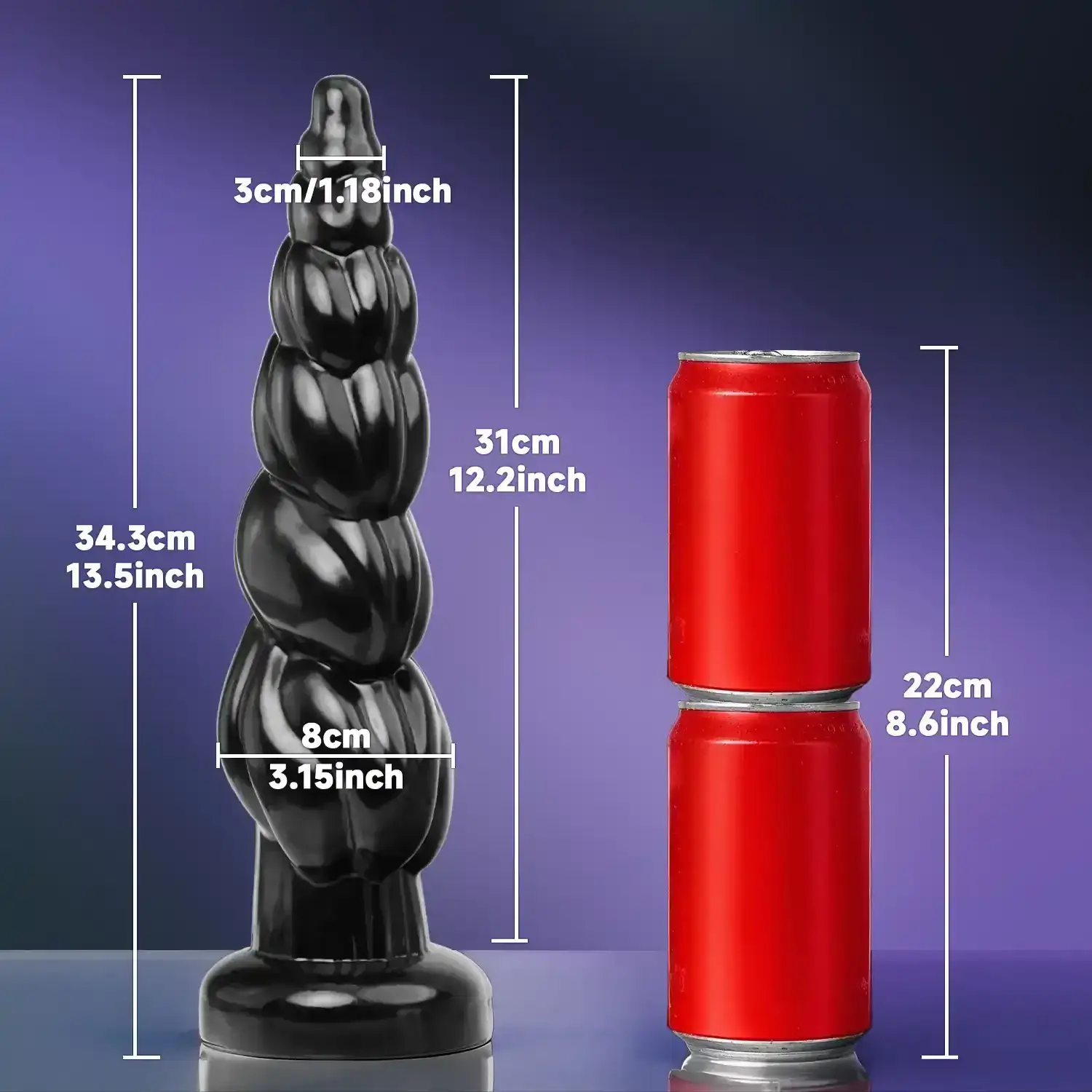 plug anal leste en silicone souple