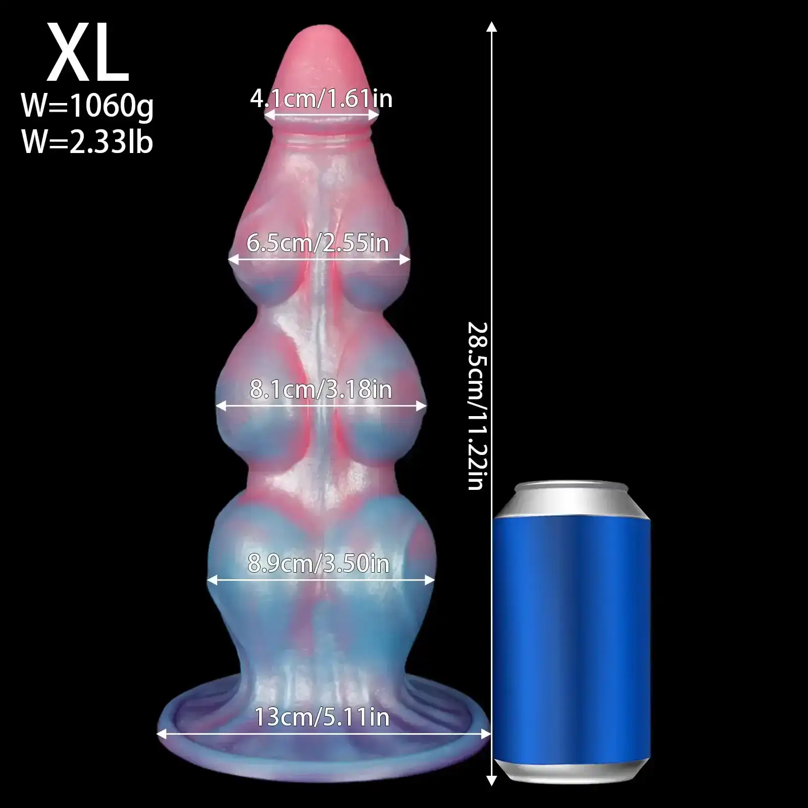plug anal leste silicone texture douce