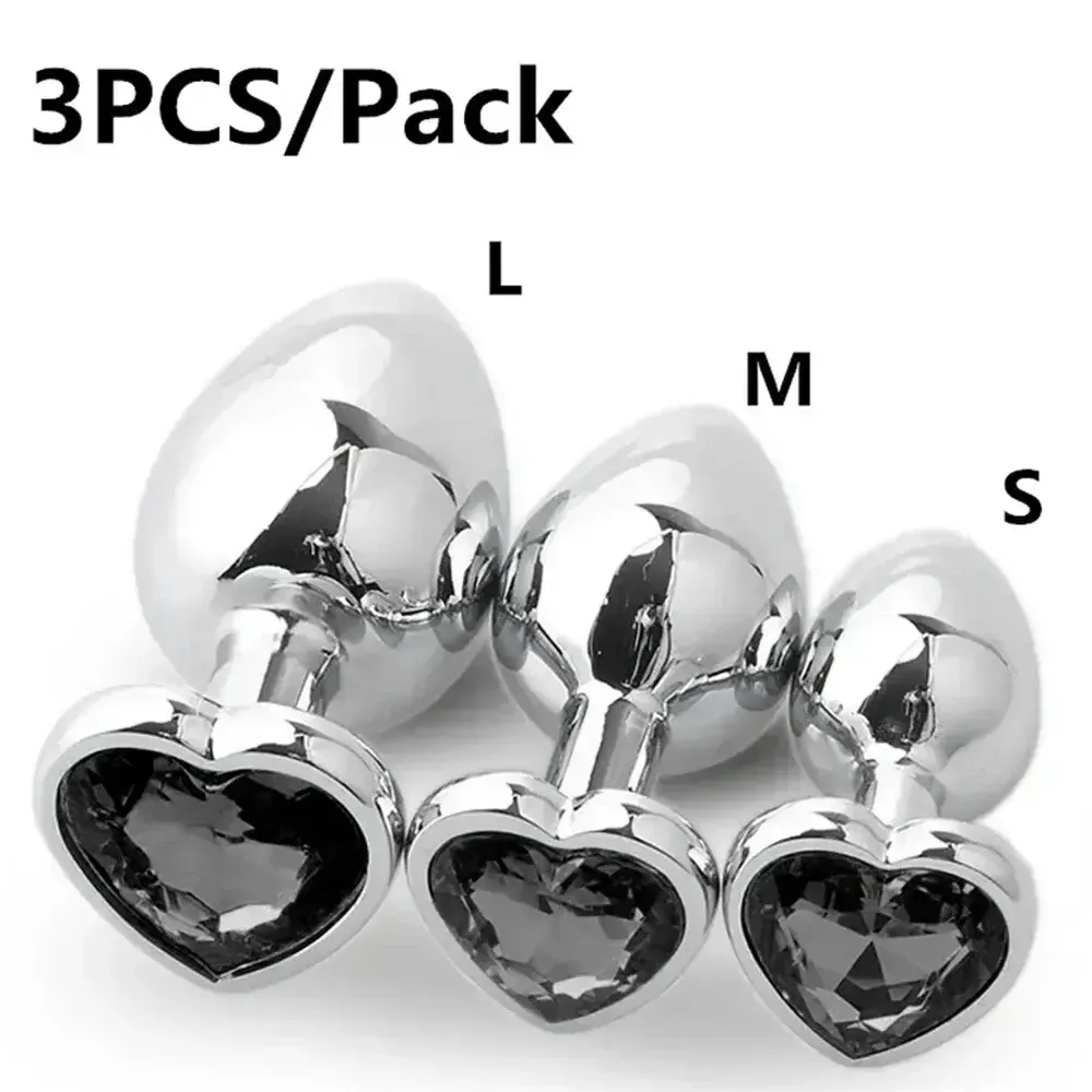 plug anal metal lisse pour homme