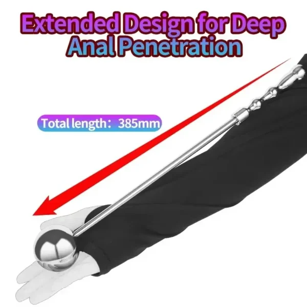 plug anal métal pour stimulation intense