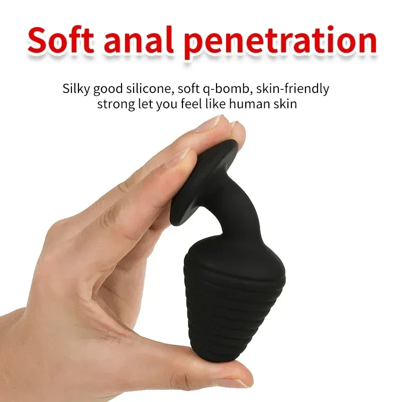 plug anal moyen silicone doux