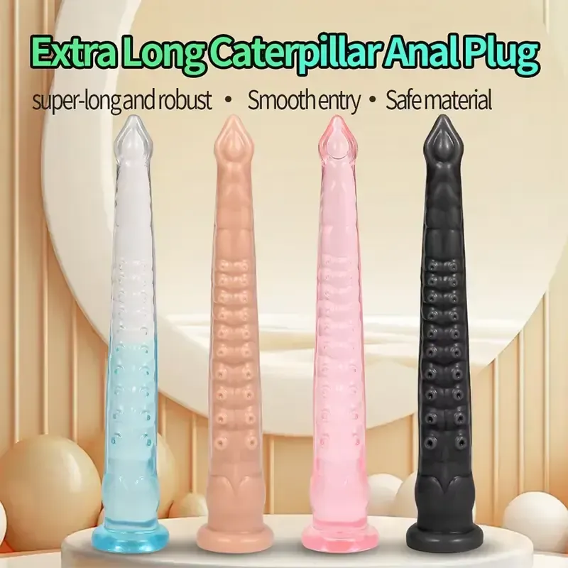 plug anal pieuvre realiste ventouse couleur bleue