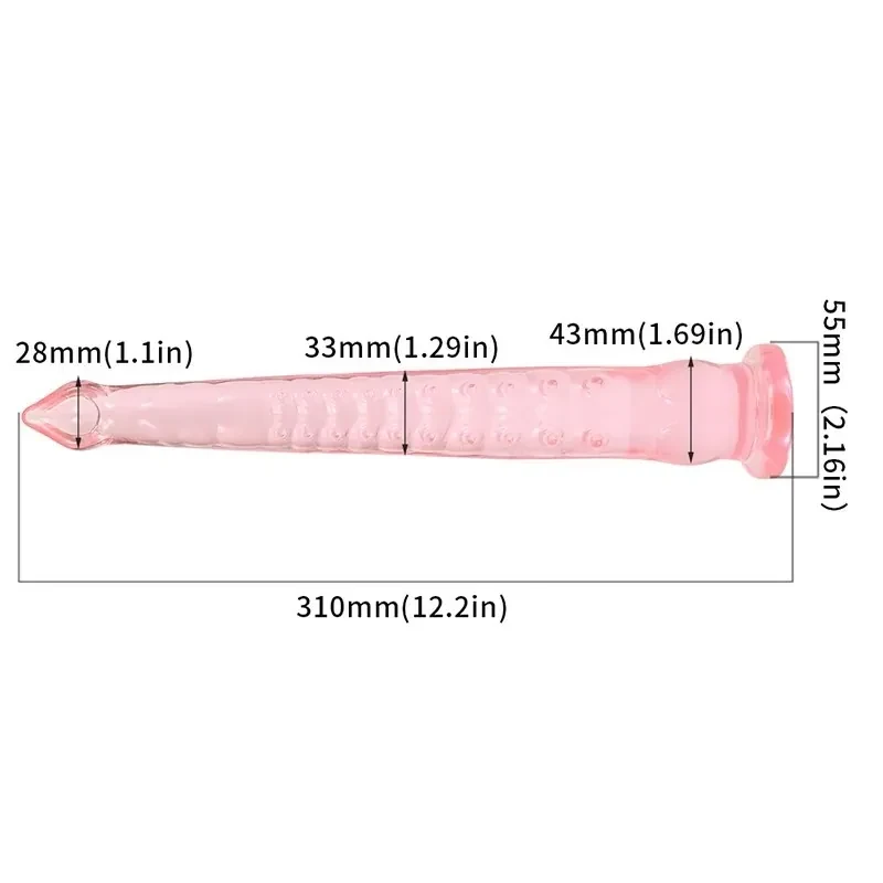 plug anal pieuvre réaliste ventouse ventouse forte 55mm