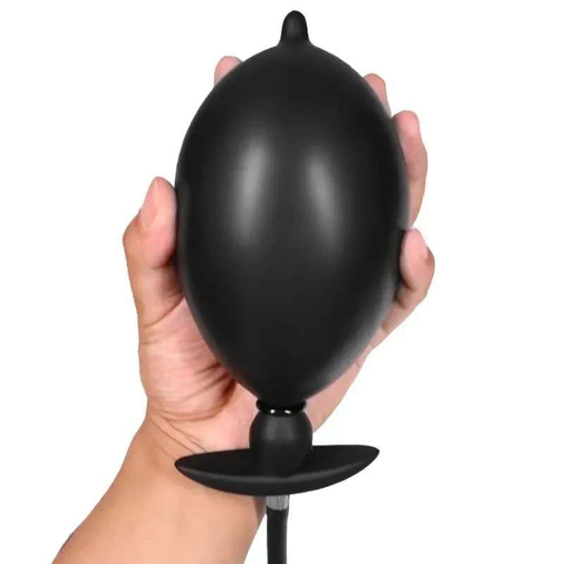 plug anal polymere doux leste noir extensible 1