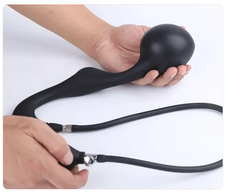 plug anal polymere doux leste noir extensible 4