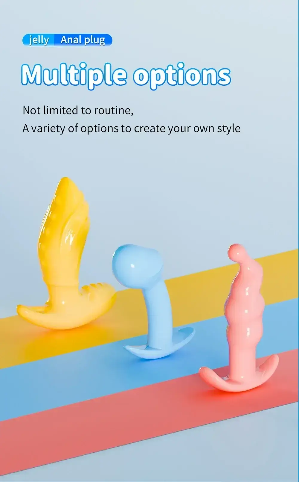 plug anal progressif silicone femme