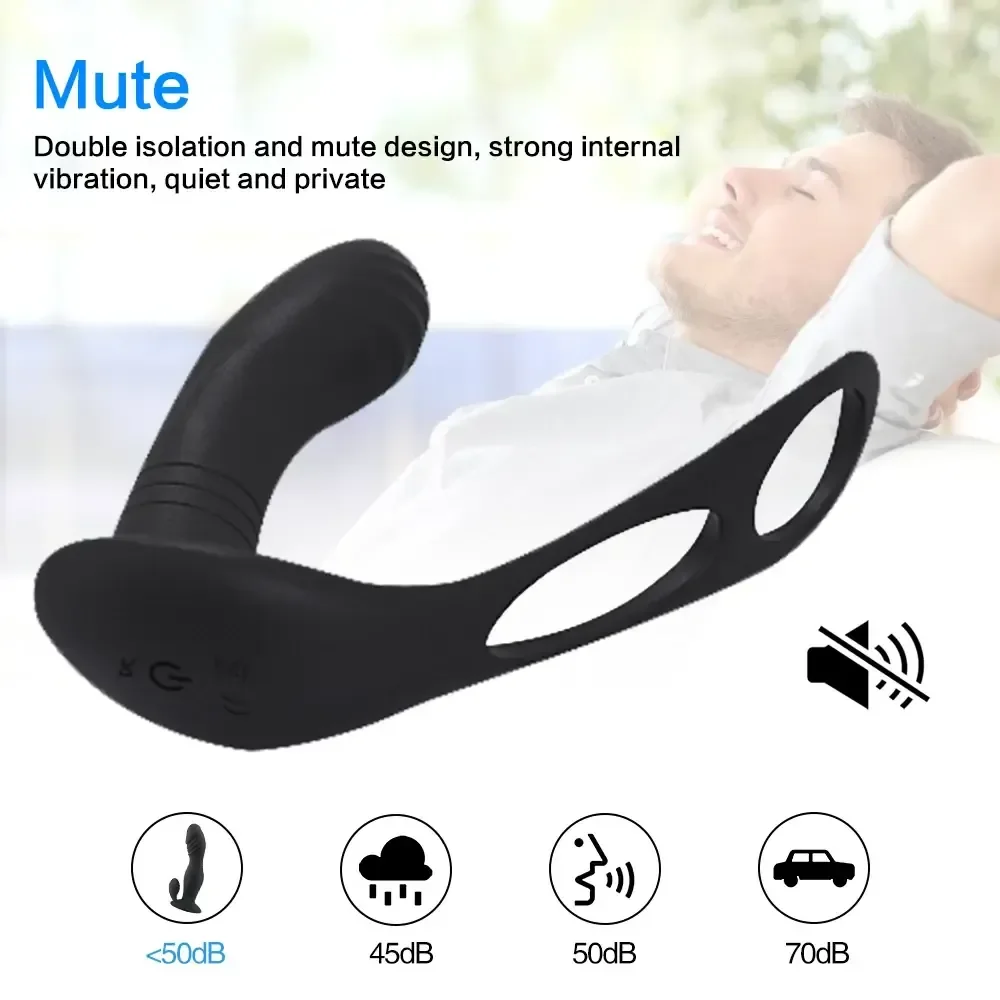 plug anal prostate avec telecommande