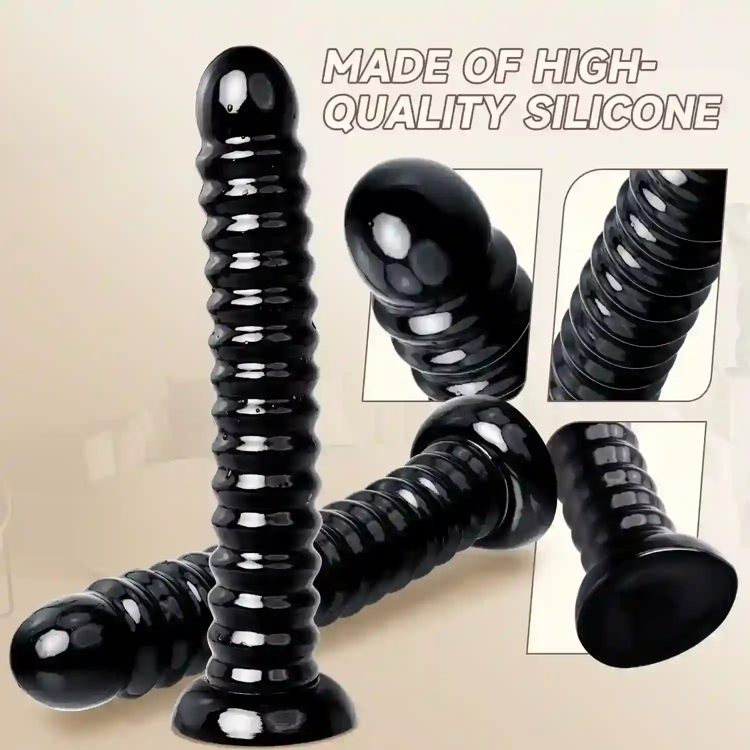 plug anal pvc extra long ventouse