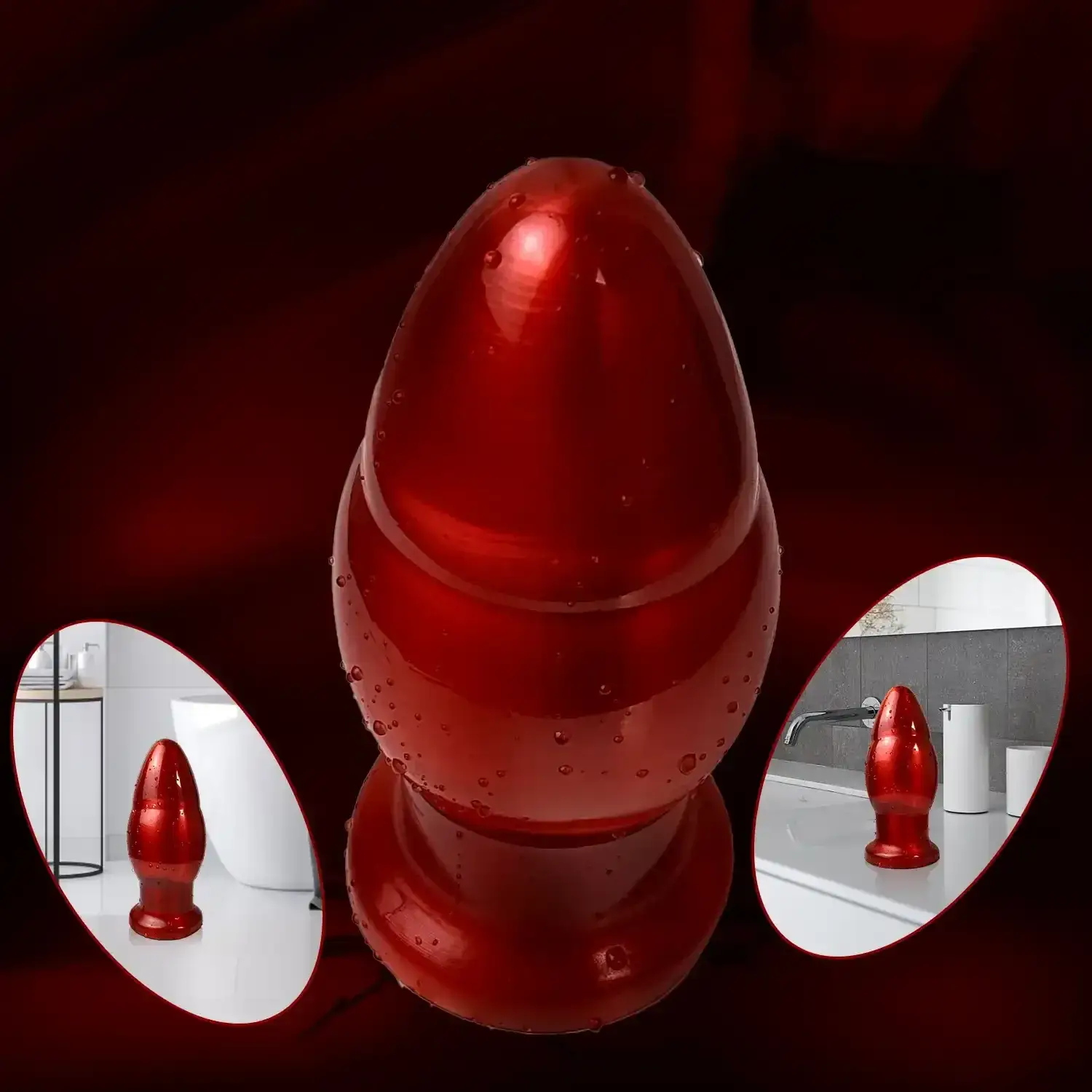 plug anal pvc forme conique