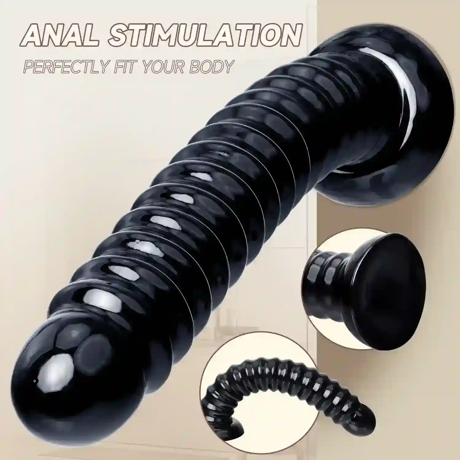 plug anal pvc incurve ventouse