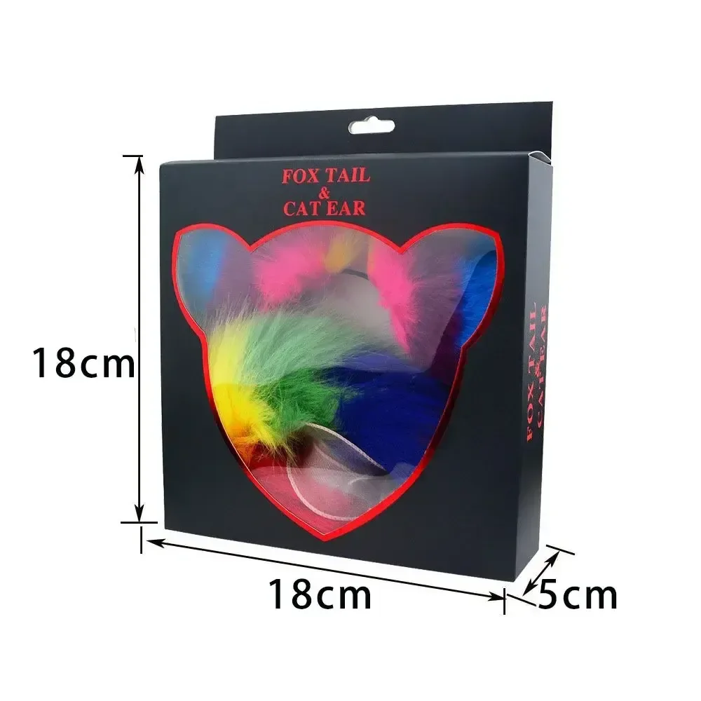 plug anal queue renard acier inoxydable cosplay