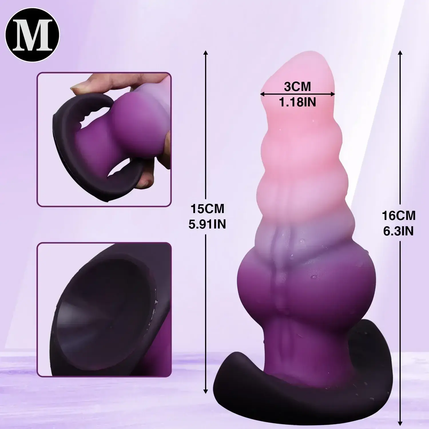 plug anal realiste ventouse point g silicone