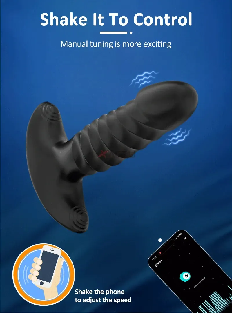 plug anal silicone interactif