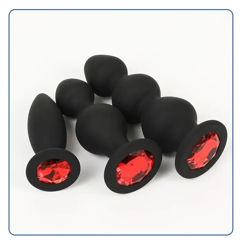 plug anal silicone lisse pour femme