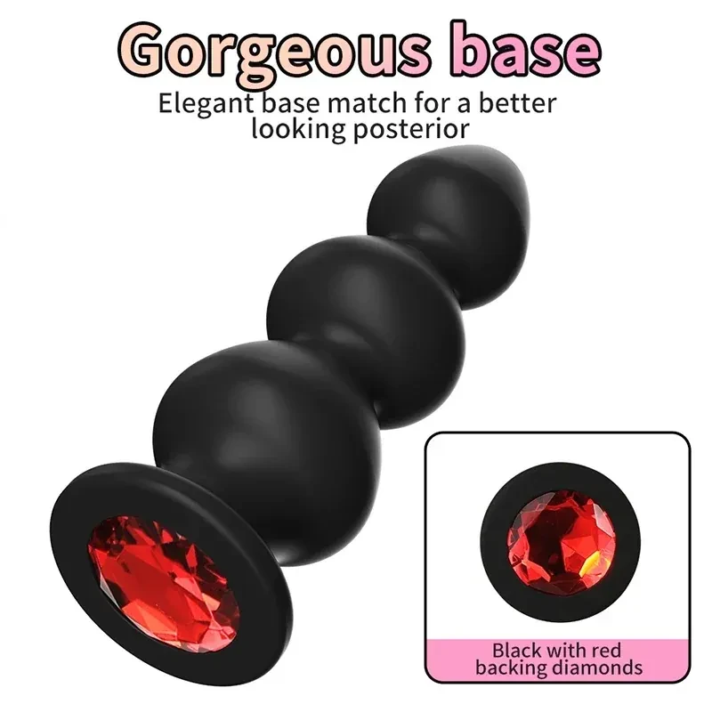 plug anal silicone progressif pour femme