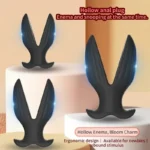 plug anal silicone souple écoulement
