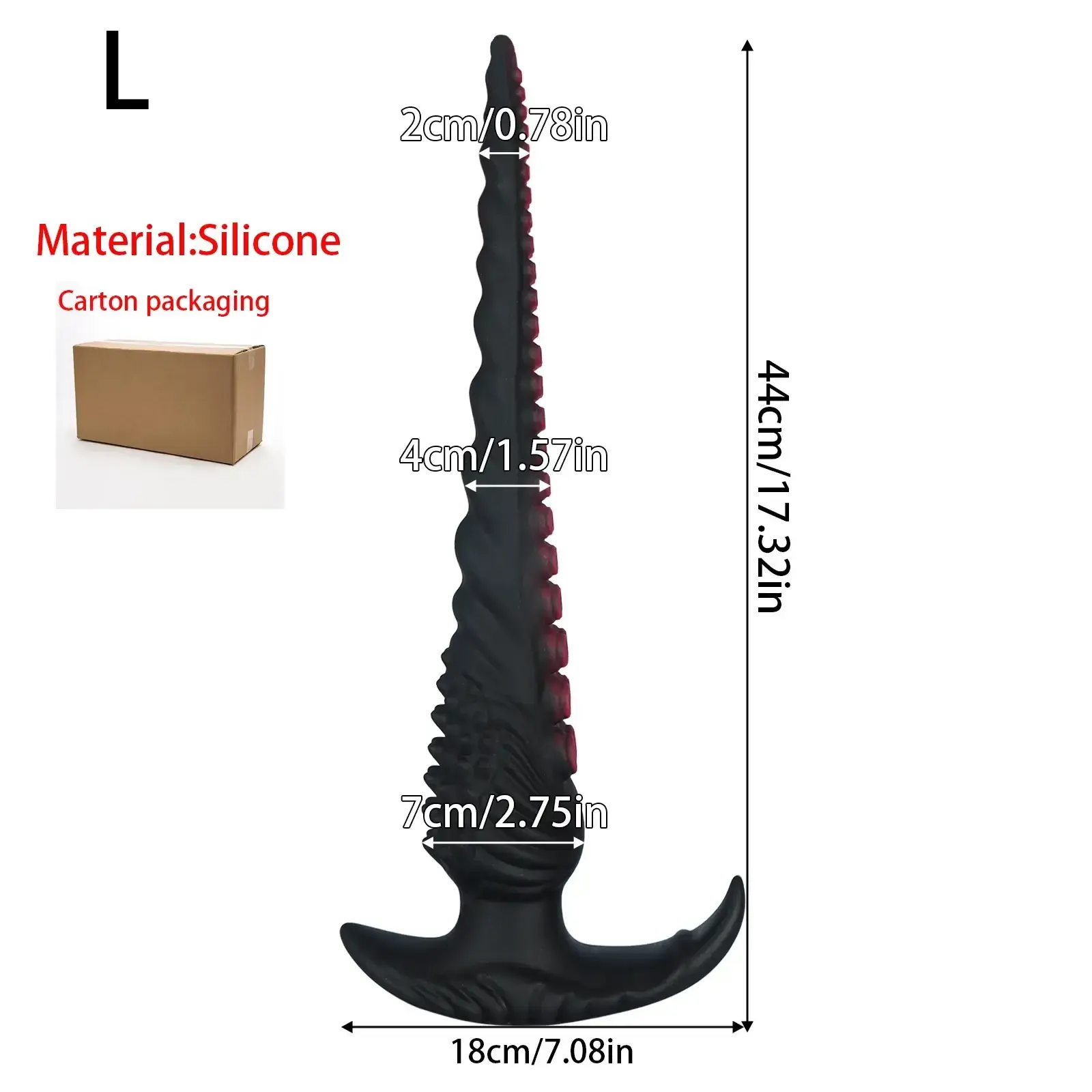 plug anal silicone texture exploration douce