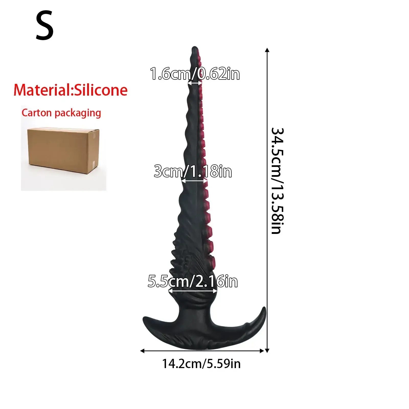 plug anal silicone texture stimulation profonde