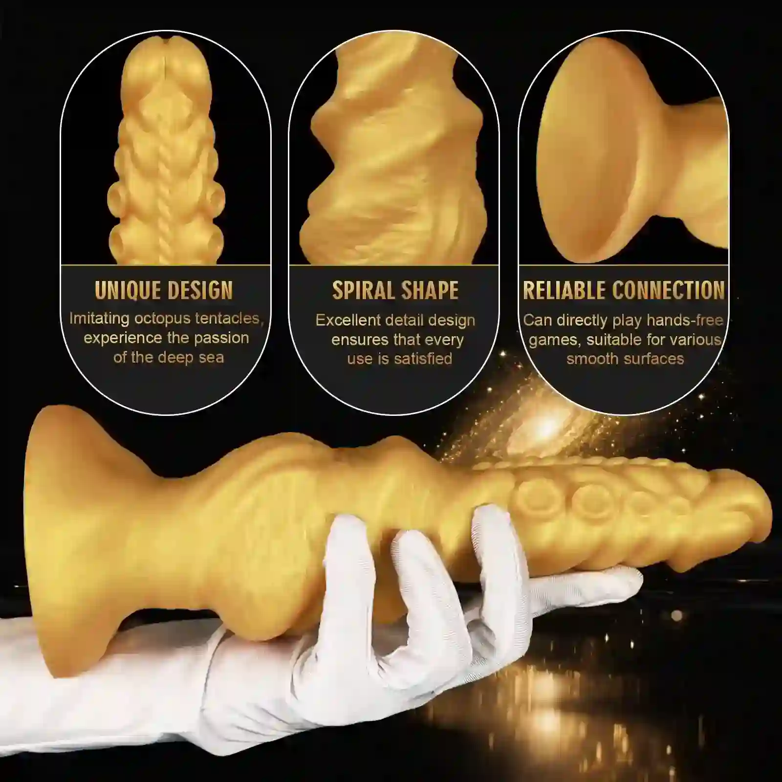 plug anal tentacule pieuvre silicone medical