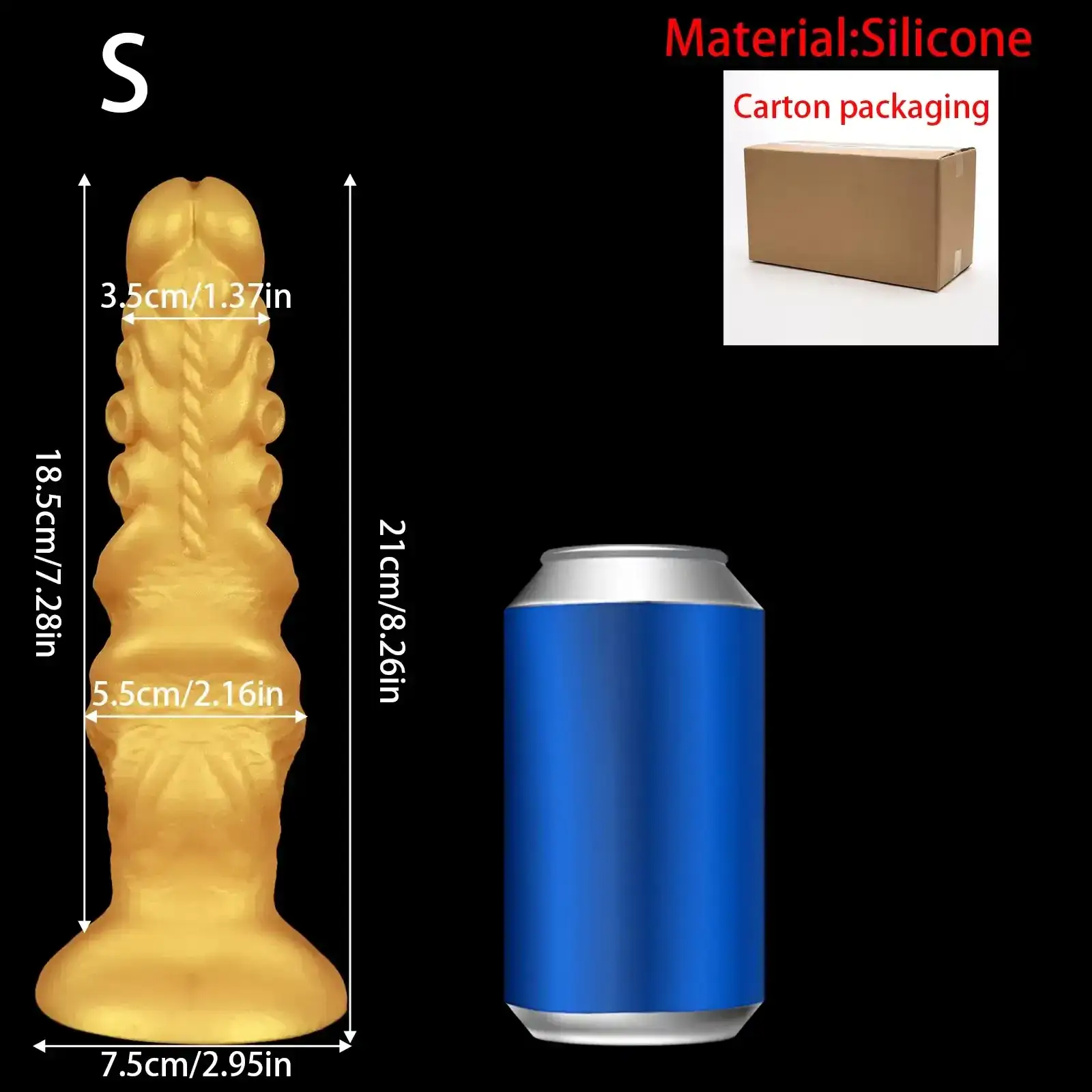 plug anal tentacule pieuvre silicone texture noeud