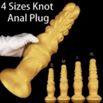 plug anal tentacule pieuvre silicone texturé vrillé