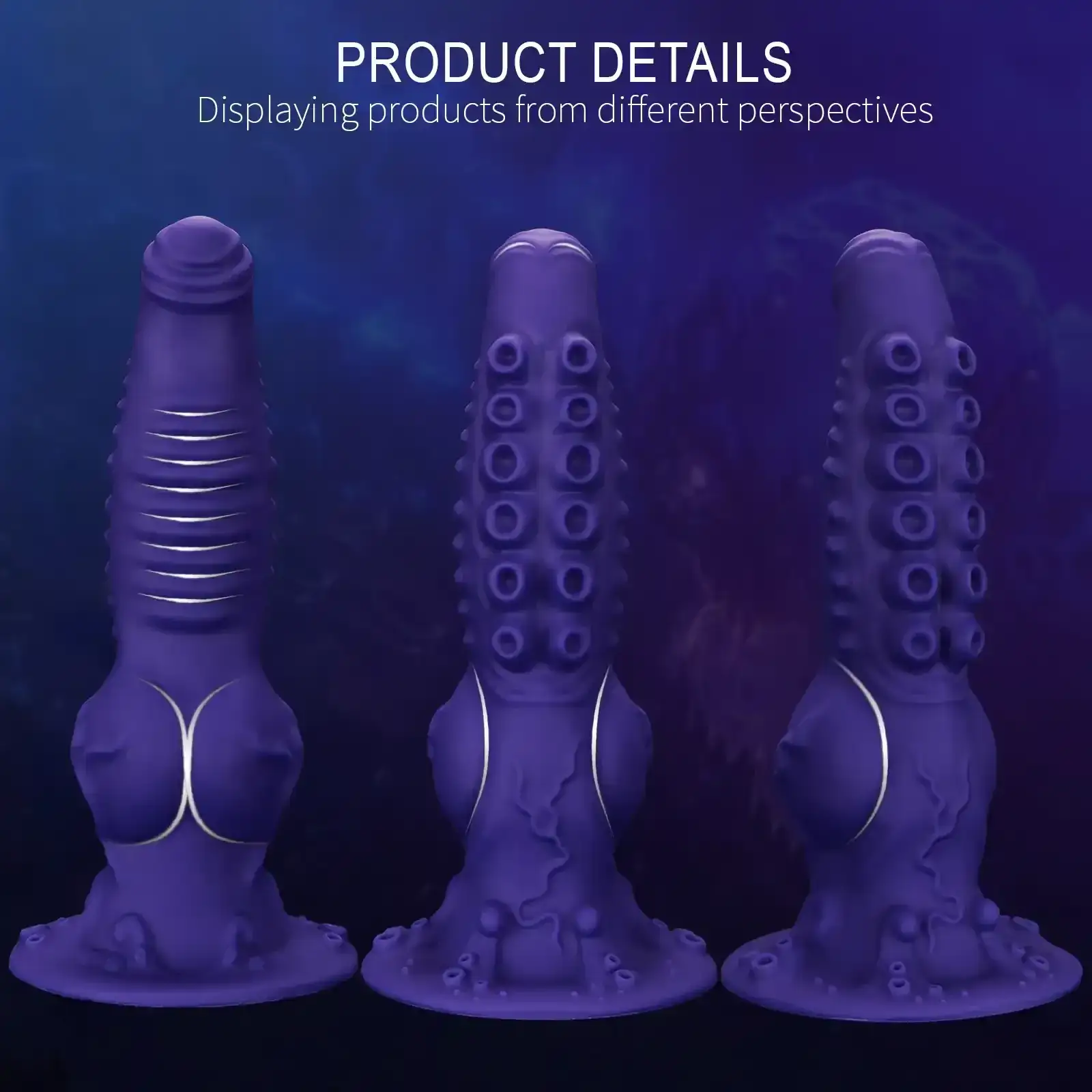 plug anal tentacule silicone etanche