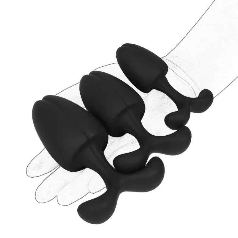 plug anal texture conique silicone pratique