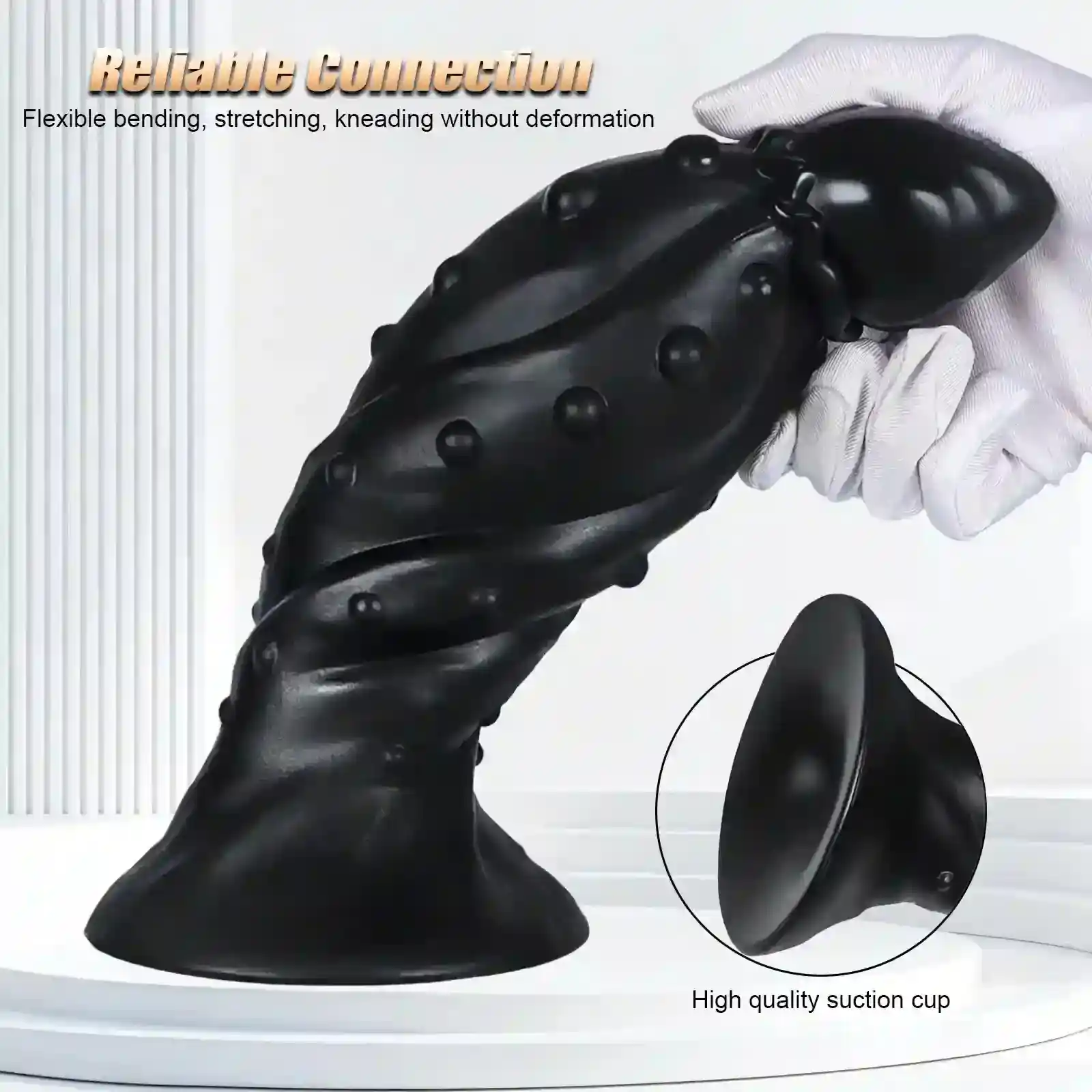 plug anal ventouse fixation surface lisse