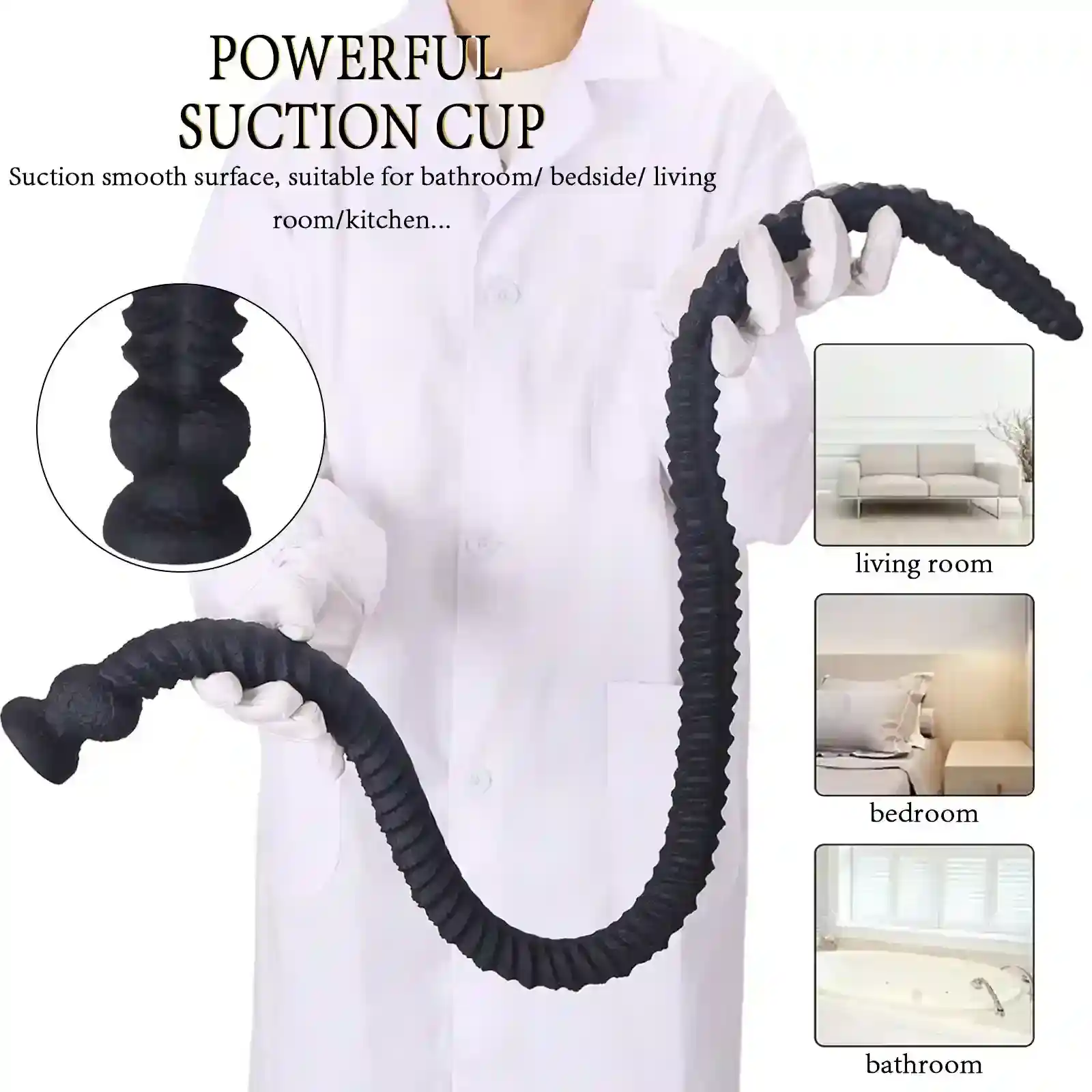 plug anal ventouse silicone texture