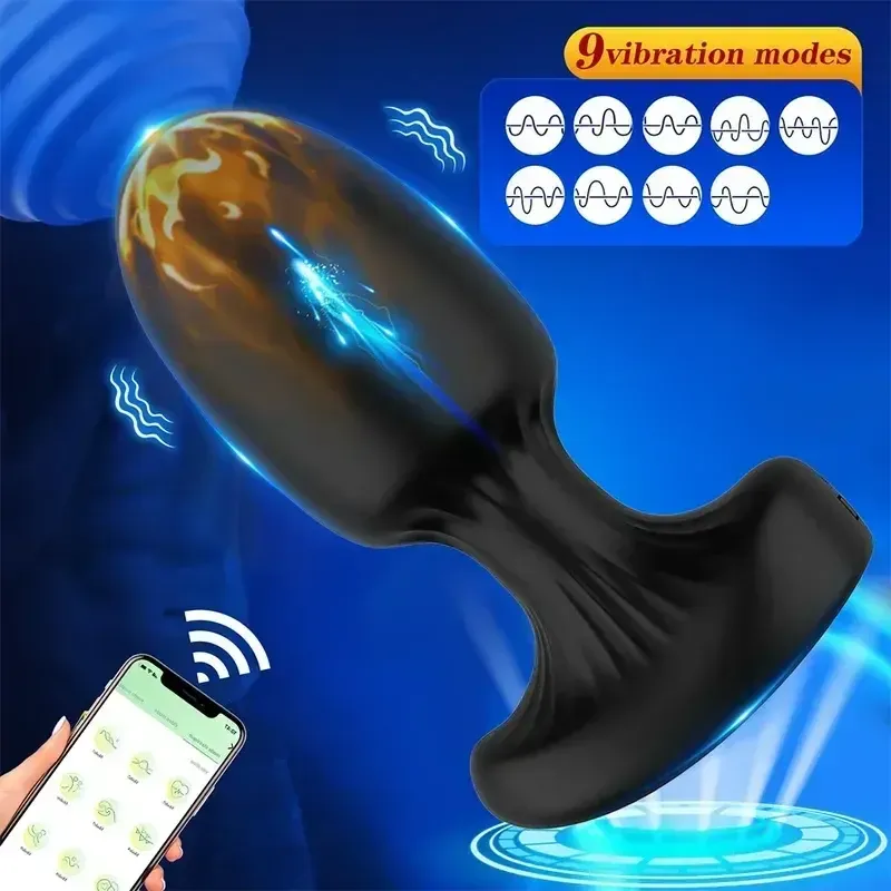 plug anal vibrant avec controle application