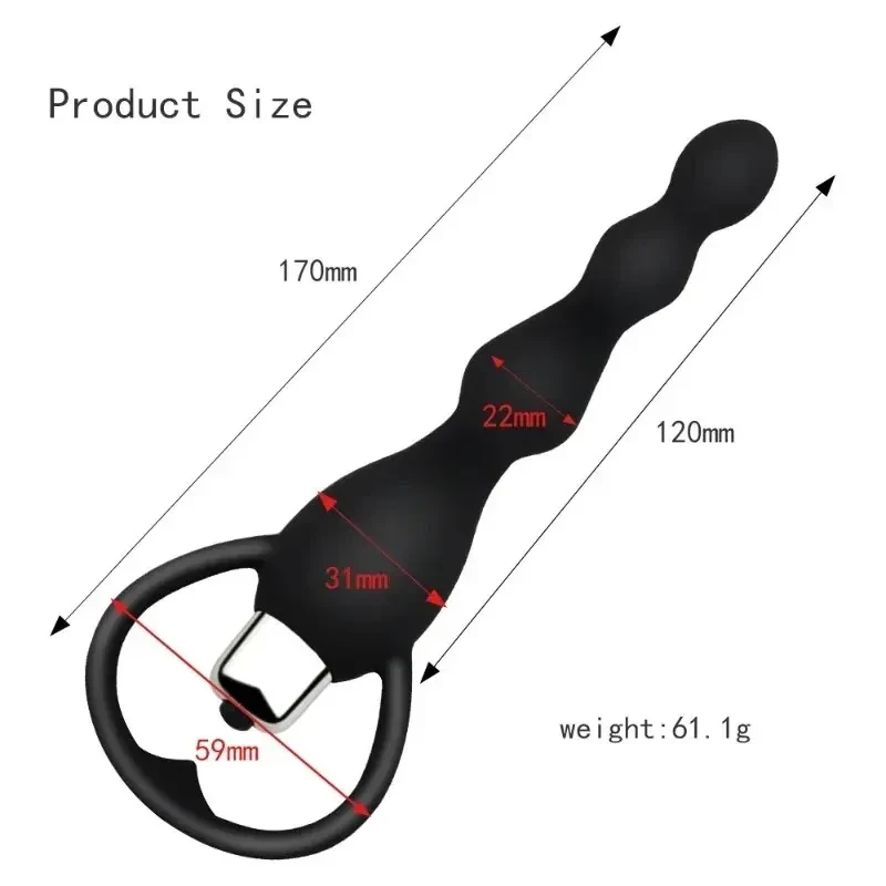 plug anal vibrant avec vibrations puissantes