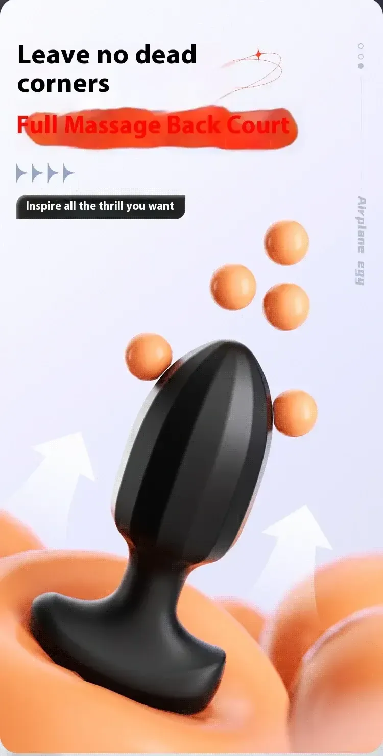 plug anal vibrant controle par application