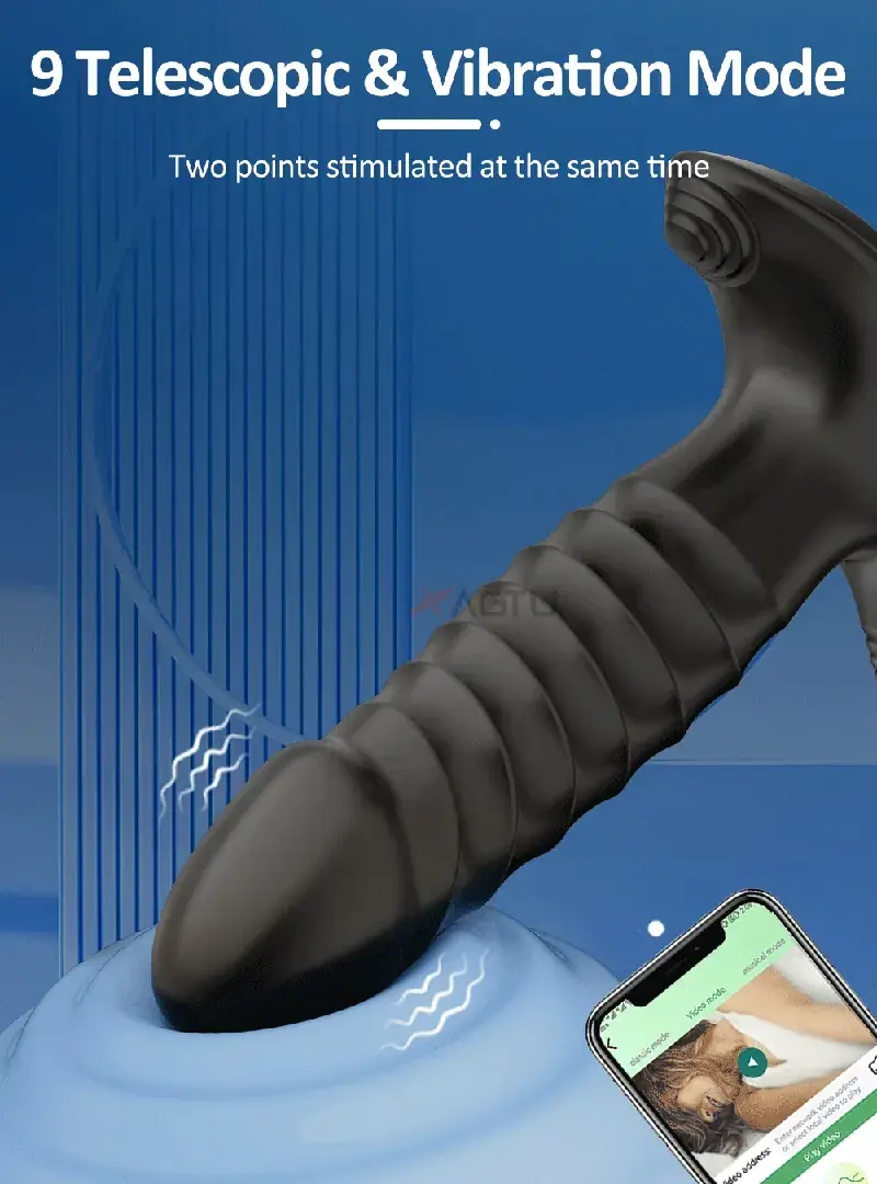 plug anal vibrant controle smartphone